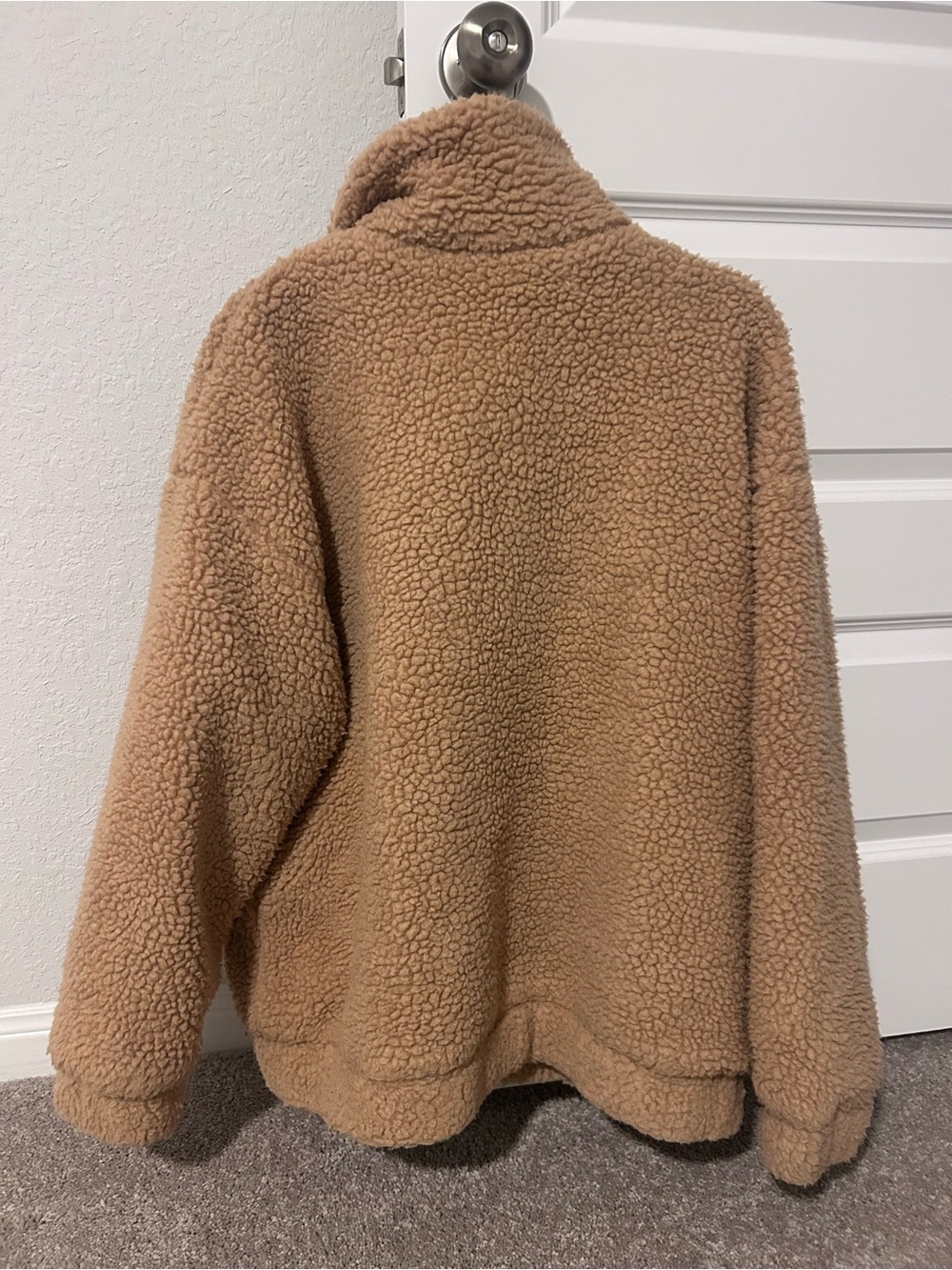 I.AM.GIA Teddy Zip Jacket in Camel Brown - Picture 4 of 5